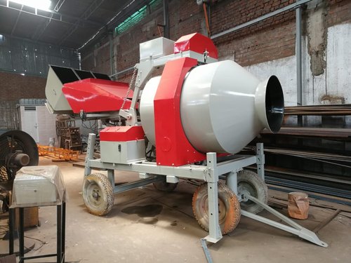 Reversible Concrete Mixers Diesel Operated