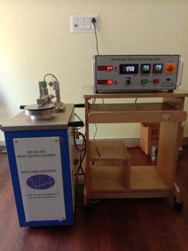 Pin on disc friction testing machine