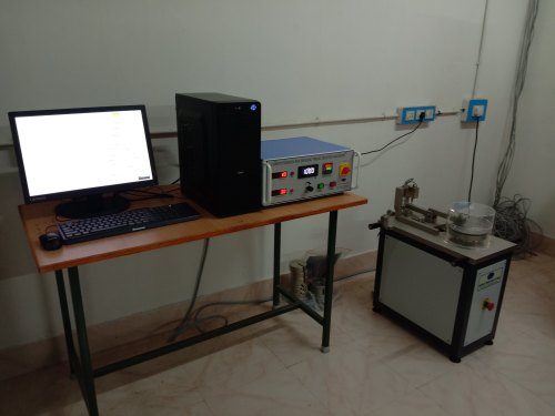 Pin on disc wear testing machine for educational purpose