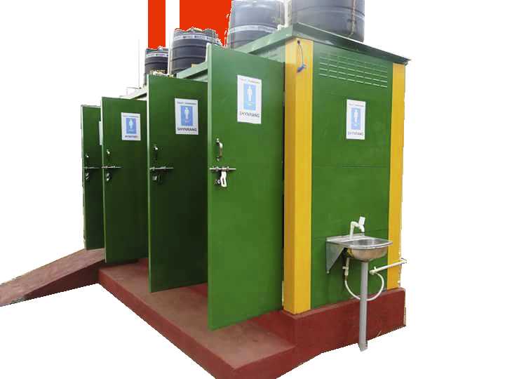 PPGI Sandwich Puff Panel Toilet