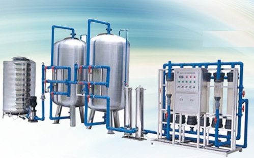 Mineral water plant