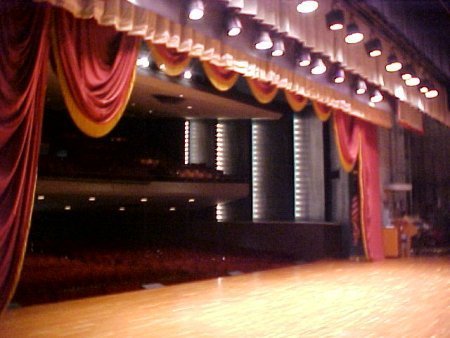 Auditorium Motorized Stage Curtain Frills