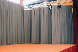 Auditorium Stage Curtain Wings