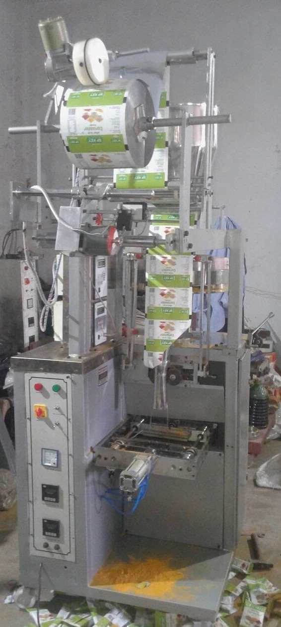 Half Pneumatic Pouch packing machine