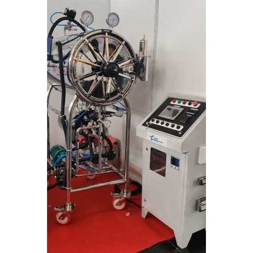 Cylindrical Horizontal Steam Sterilizer - Fully Automatic
