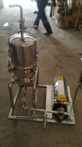 Zero Hold Up Sparkler Filter Press