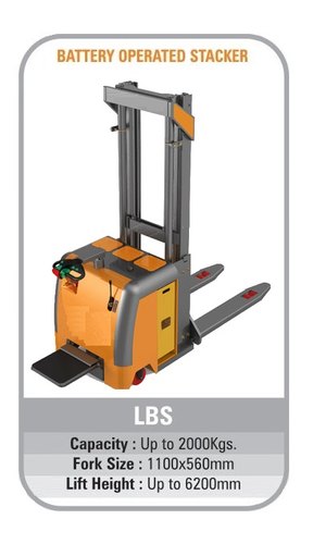 Battery Operated Hydraulic Stacker