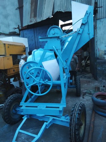  Hydraulic Concrete Mixer With Hopper