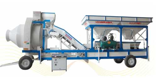 VK 525 Fully Automatic Mobile Concrete Batching Plant
