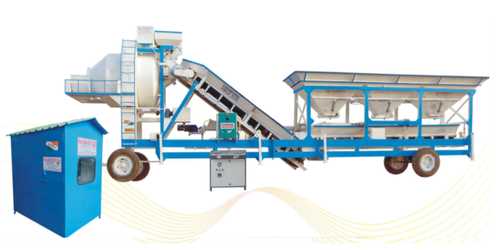 VKCP530 Fully Automatic Mobile Concrete Batching Plant