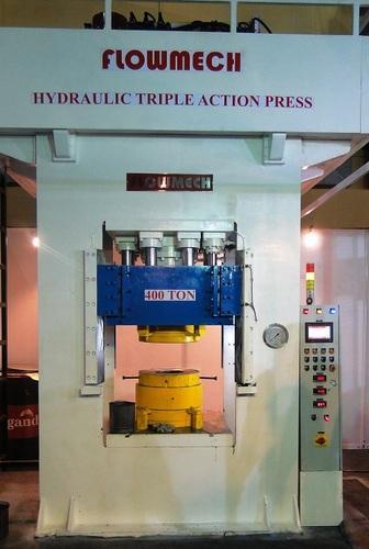 Triple Action Hydraulic Deep Draw Press