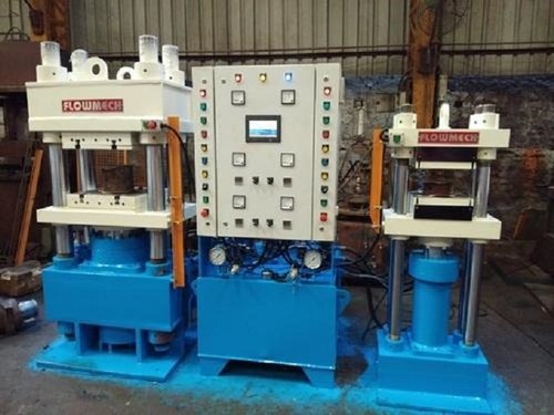 Double Station Hydraulic Compression Moulding Press