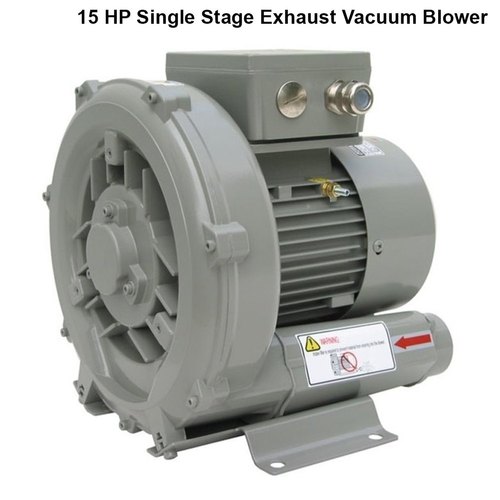 Single Stage Exhaust Vacuum Blower