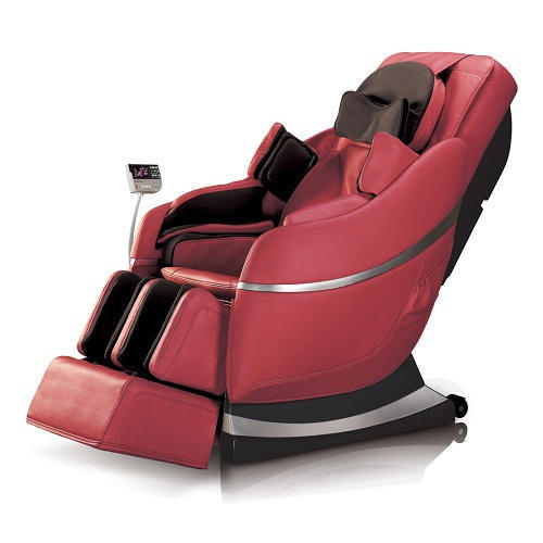 Red PU Leather Luxury 3D Massage Chair