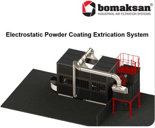 Electrostatic Powder Coating Dust And Fume Extrication System BOMAKSAN