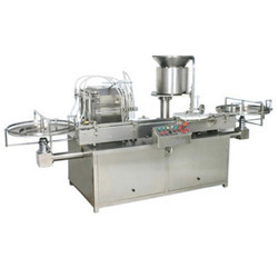 Vial Filling and Stoppering Machine