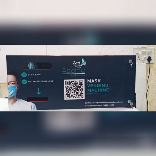Ally QR Code UPI Based Mask Vending Machine