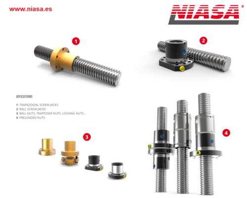 Trapezoidal Lead Screw and  Nut