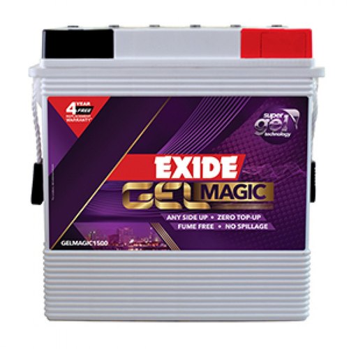 Exide Gelmagic 1500 150AH Inverter Battery