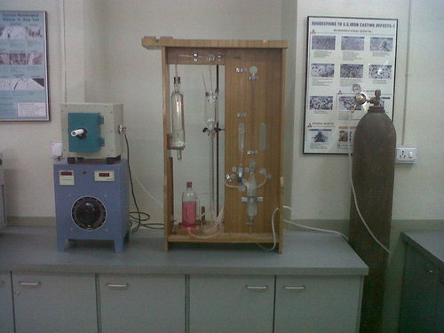 Carbon Sulphur Test Apparatus
