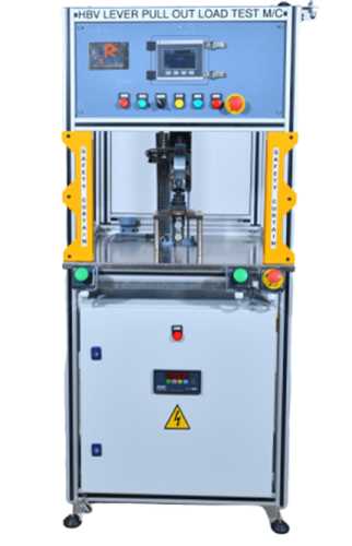HBV Lever Pull Out Load Test Machine