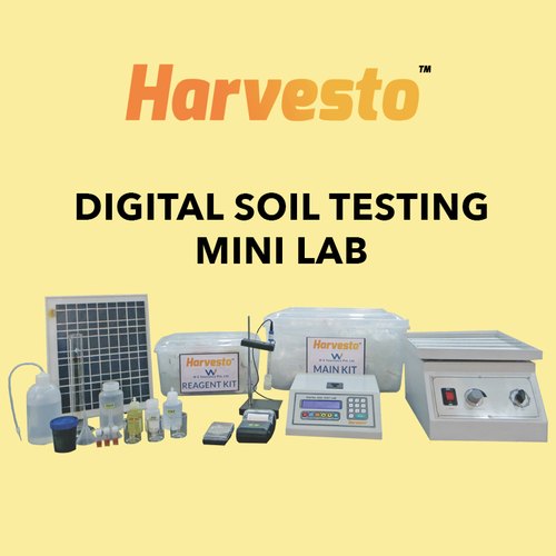 Digital Soil Testing Mini Lab Kit