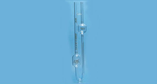 Laboratory Viscometer BS U With Constant Certificate Calibrated At 40c J Sil Cat No 1432