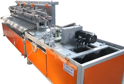 Semi Automatic Chain Link Wire Machine