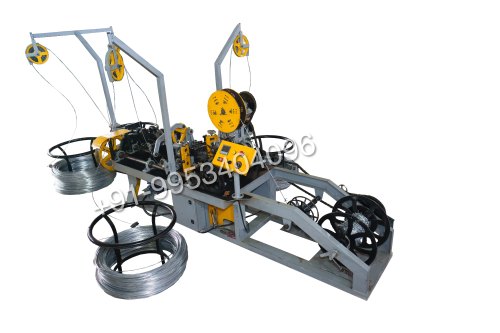 Barbed Wire Making Machine