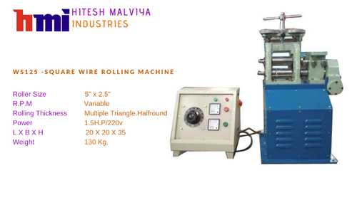 Square Wire Rolling Machine