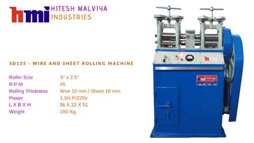 Double Head Wire and Sheet Rolling Machine