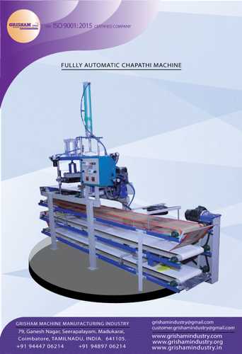 Automatic Single Chapati Making Machine