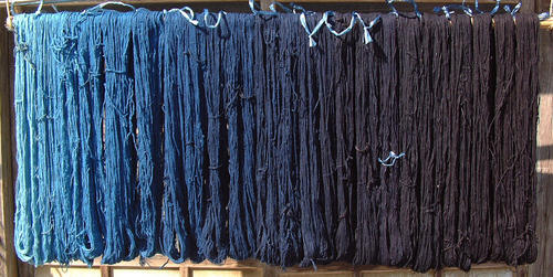 Natural Indigo Textile Dyes