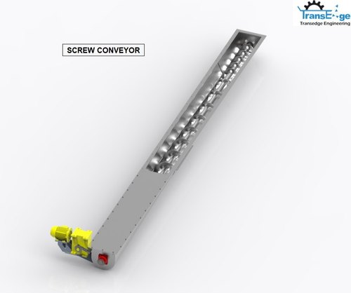 Horizontal Simple Taper Roller Screw Conveyor  Capacity 100 Kg
