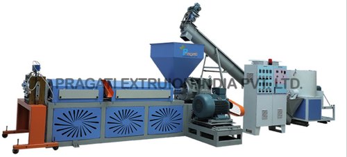 60 HP Single Extruder Plastic Recycling Machine