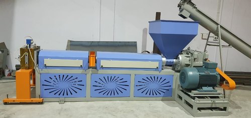 25 HP Single Extruder Plastic Recycling Machine
