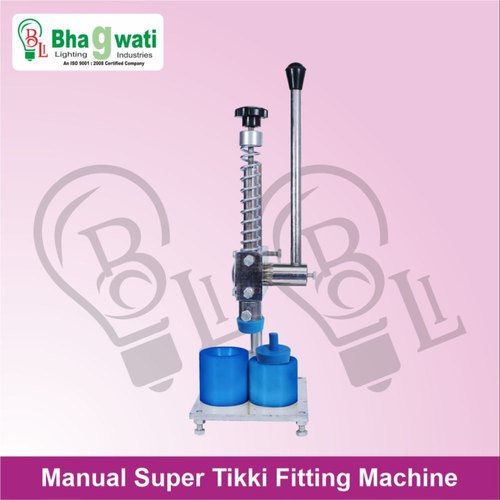 LED Bulb Tikki Fitting Machine