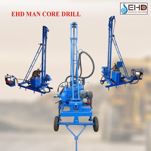 Man Core Drilling Rig