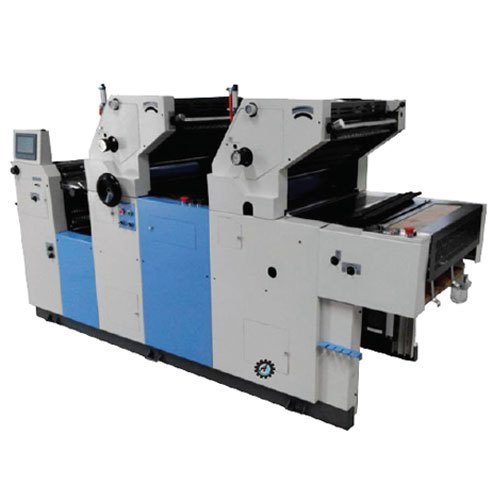 Two Color Non Woven D Cut Bag  Paper Printing Offset Machine