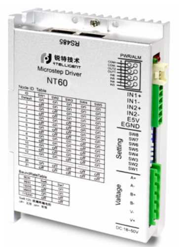 NT Series RS485 Based Stepper Driver
