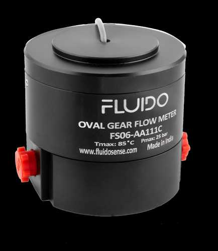 Digital Oval gear Flow Meter
