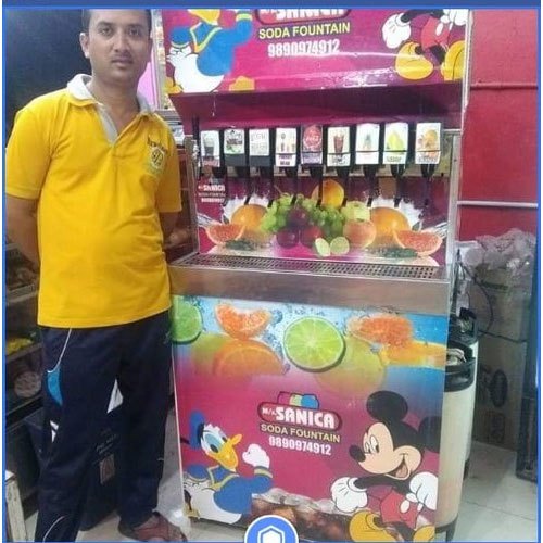  9 Valve Soda Vending Machine