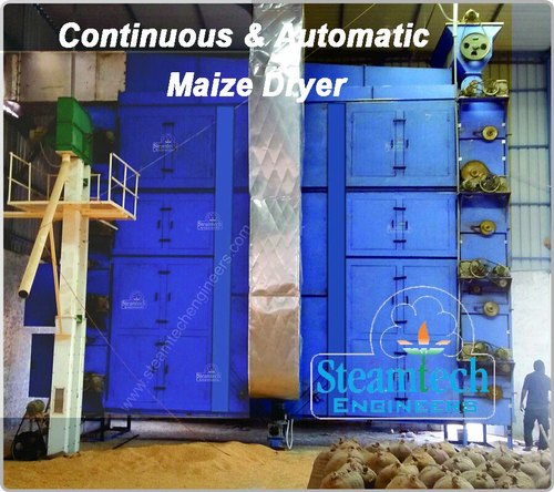 Continuous And Automatic Maize Dryer