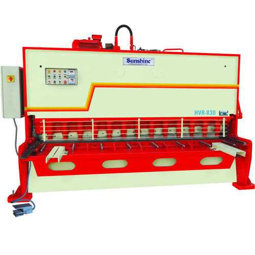 Semi-Automatic Hydraulic Sheet Shearing Machine
