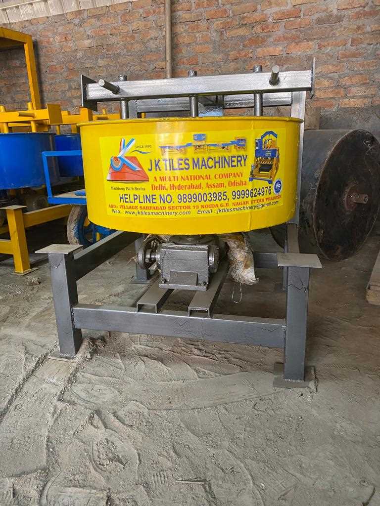 Coloure Pan Mixture Machine 