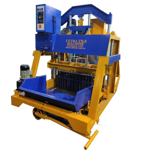 Hollow and Solid Block Making Machine