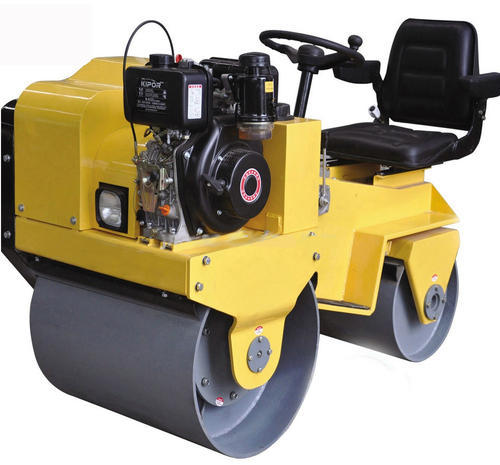 Small Ride-on Double Drum Vibratory Roller