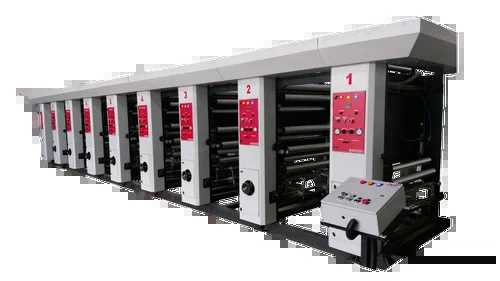 6 Color Rotogravure Printing Machine