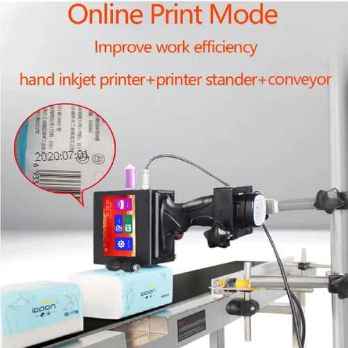 Handheld Inkjet Printer for Industrial Packaging Printing
