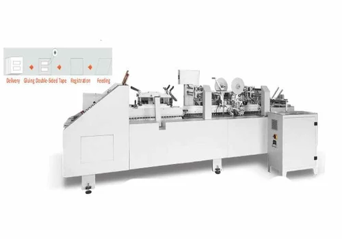 ZH 1100DT Automatic Double Sided Tape Gluing Machine